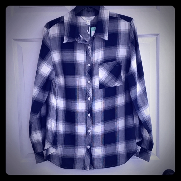 Market & Spruce Tops - Market & Spruce button down top